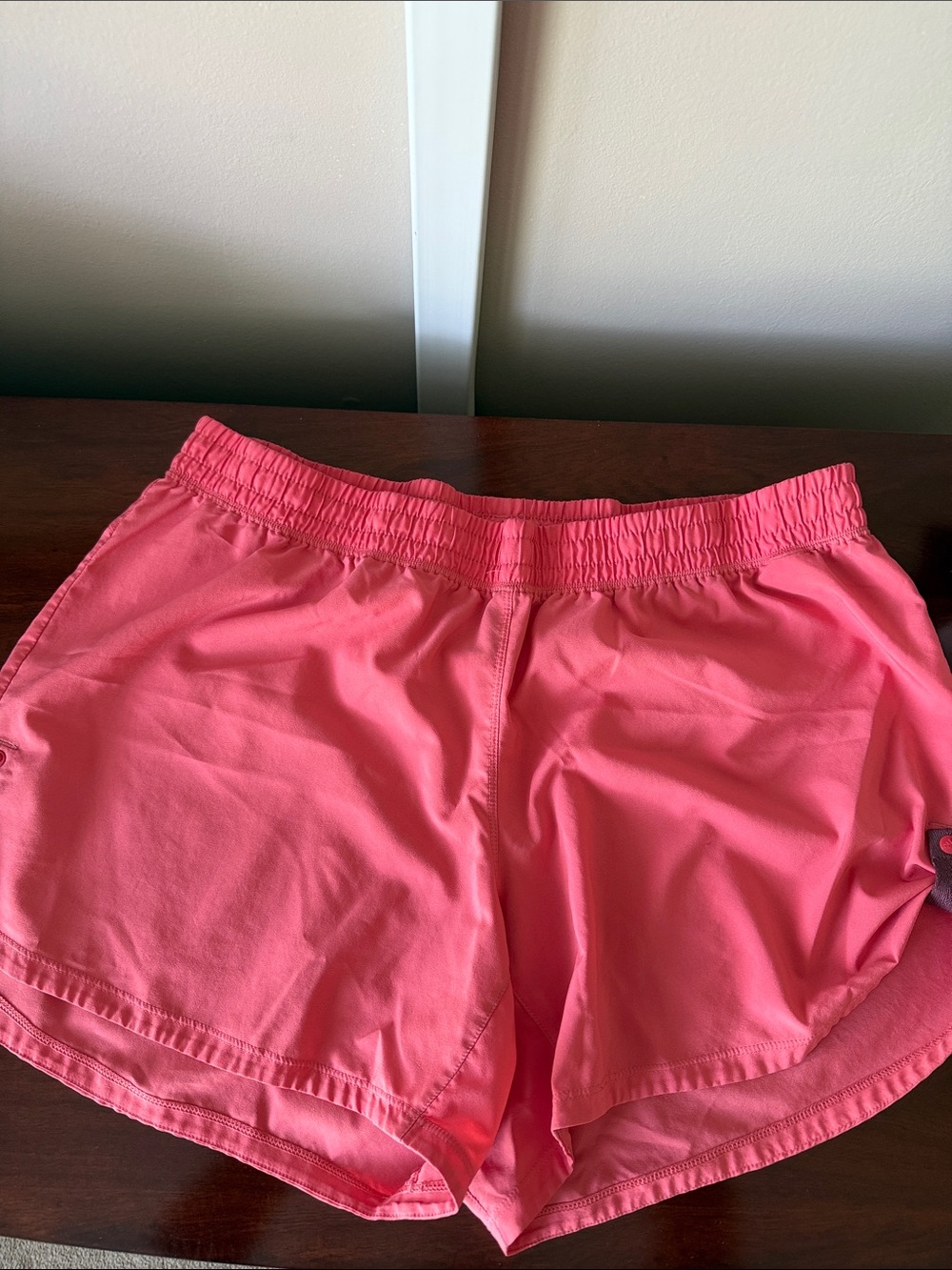adidas Women's Coral Pink Athletic Shorts
